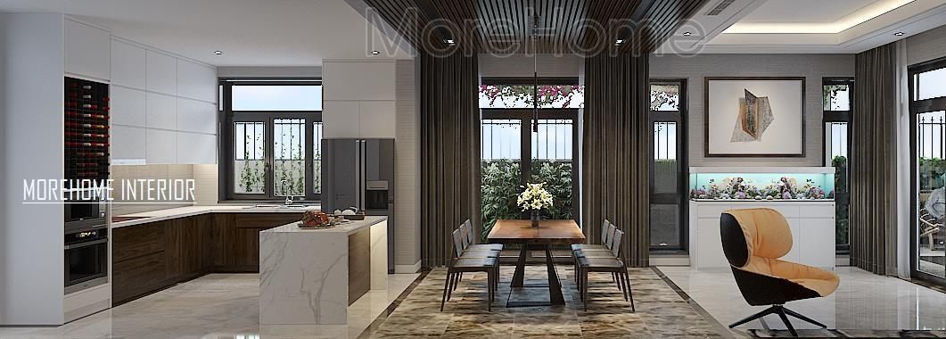  Thiết kế biệt thự cao cấp Xuân Phương Viglacera phong cách hiện đại 